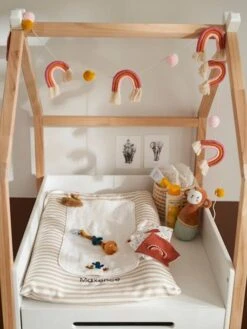 Matelas à Langer Personnalisable WILD SAHARA écru / Sable - Vertbaudet -Petite Vie Soldes matelas a langer personnalisable wild sahara 2