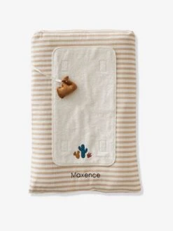 Matelas à Langer Personnalisable WILD SAHARA écru / Sable - Vertbaudet