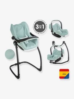 Maxi Cosi Et Chaise Haute 3 En 1 - SMOBY Vert - Smoby -Petite Vie Soldes maxi cosi et chaise haute 3 en 1 smoby 4