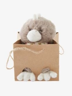 Mini Peluche Poussin Gris Clair - Vertbaudet -Petite Vie Soldes mini peluche poussin 1