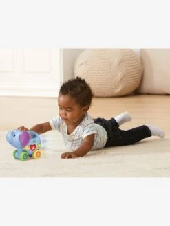 Mon éléphant Pousse Pousse VTECH Multicolore - Toutes Les Marques -Petite Vie Soldes mon elephant pousse pousse vtech 1