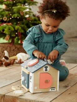 Niche Des Ouvertures En Bois FSC® Multicolore - Vertbaudet -Petite Vie Soldes niche des ouvertures en bois fsc 1