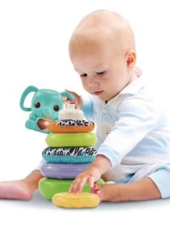 Nino Eléphanteau - Emplio 3 En 1 - VTECH Multicolore - Toutes Les Marques -Petite Vie Soldes nino elephanteau emplio 3 en 1 vtech 2