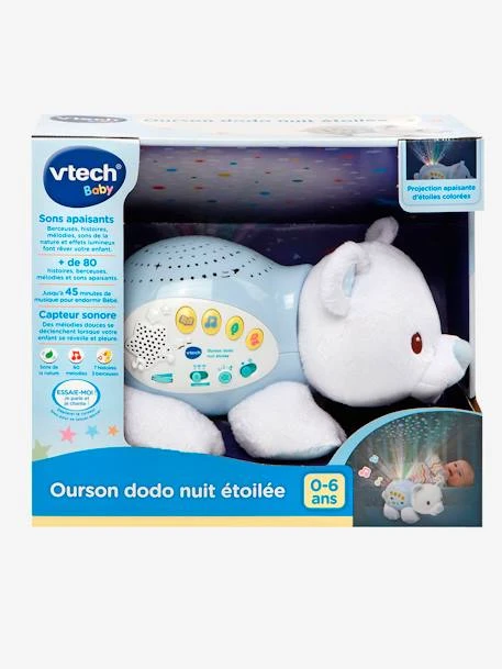 Ourson Dodo Nuit étoilée VTECH Blanc - Toutes Les Marques 5 Ourson Dodo Nuit étoilée VTECH Blanc - Toutes Les Marques – Image 3
