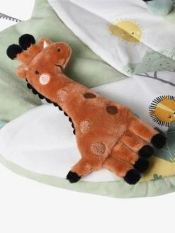 Panneau D'activités Musical En Tissu TANZANIE Blanc - Vertbaudet -Petite Vie Soldes panneau dactivites musical en tissu tanzanie 3