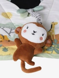 Panneau D'activités Musical En Tissu TANZANIE Blanc - Vertbaudet -Petite Vie Soldes panneau dactivites musical en tissu tanzanie 4