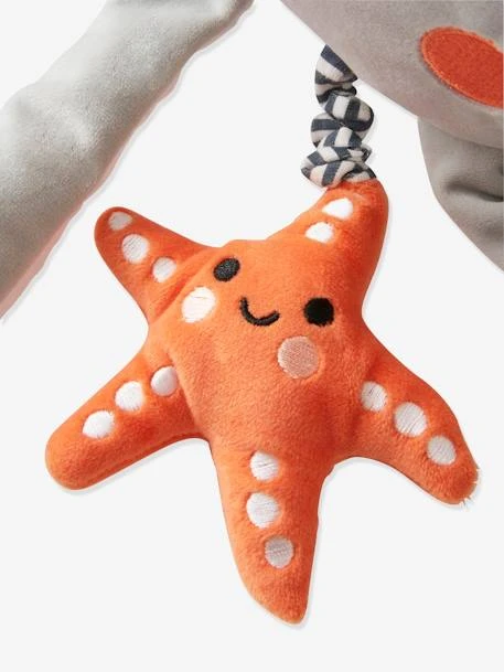 Peluche Pieuvre D'activités Géante Eau Salée Gris - Vertbaudet 5 Peluche Pieuvre D'activités Géante Eau Salée Gris - Vertbaudet – Image 3