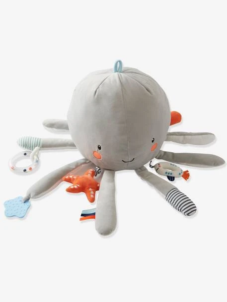 Peluche Pieuvre D'activités Géante Eau Salée Gris - Vertbaudet 3 Peluche Pieuvre D'activités Géante Eau Salée Gris - Vertbaudet