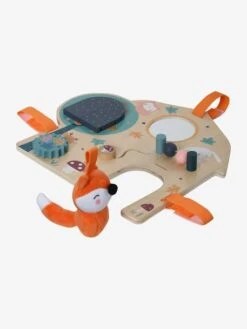 Planche D'activités Forêt Enchantée En Bois FSC® Beige - Vertbaudet -Petite Vie Soldes planche dactivites foret enchantee en bois fsc 2