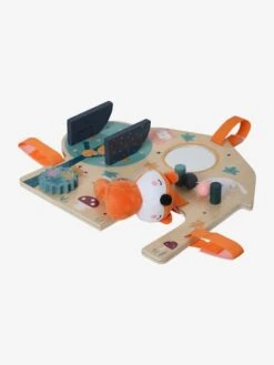 Planche D'activités Forêt Enchantée En Bois FSC® Beige - Vertbaudet -Petite Vie Soldes planche dactivites foret enchantee en bois fsc 3