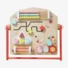 Planche D'activités Verticale En Bois FSC® Multicolore - Vertbaudet -Petite Vie Soldes planche dactivites verticale en bois fsc
