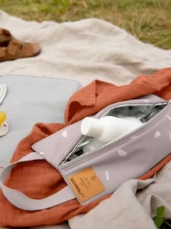 Pochette Isotherme LÄSSIG Taupe - Lassig -Petite Vie Soldes pochette isotherme lassig 5