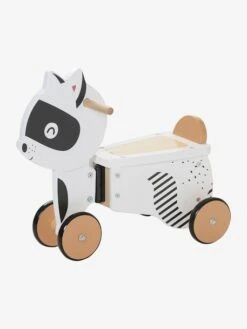 Porteur Coffre Raton Masqué En Bois FSC® Multicolore - Vertbaudet -Petite Vie Soldes porteur coffre raton masque en bois fsc 1