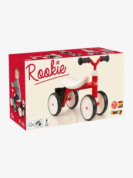 Porteur Rookie SMOBY Rouge - Smoby 4 Porteur Rookie SMOBY Rouge - Smoby – Image 2