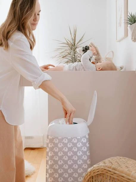 Poubelle à Couches Dress Up ANGELCARE Blanc - Angelcare 5 Poubelle à Couches Dress Up ANGELCARE Blanc - Angelcare – Image 3