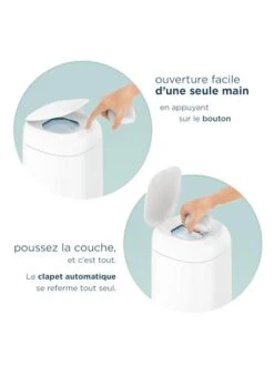 Poubelle à Couches Dress Up ANGELCARE Blanc - Angelcare 12 Poubelle à Couches Dress Up ANGELCARE Blanc - Angelcare -Petite Vie Soldes poubelle a couches dress up angelcare 4