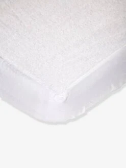 Protection Matelas Imperméable Pour Berceau CHILDHOME Blanc - Childhome