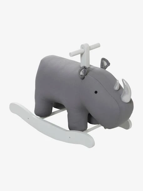 Rhinocéros à Bascule FSC® Gris - Vertbaudet 3 Rhinocéros à Bascule FSC® Gris - Vertbaudet
