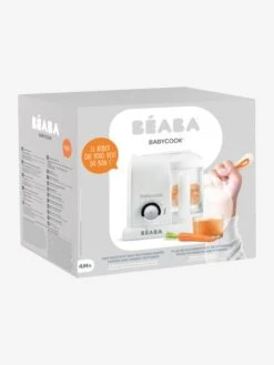 Robot 4 En 1 BEABA Babycook Solo Blanc/vert - Beaba -Petite Vie Soldes robot 4 en 1 beaba babycook solo 3
