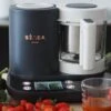 Robot Connecté BEABA Babycook Smart Gris Anthracite/blanc - Beaba -Petite Vie Soldes robot connecte beaba babycook smart