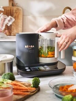 Robot Connecté BEABA Babycook Smart Gris Anthracite/blanc - Beaba 12 Robot Connecté BEABA Babycook Smart Gris Anthracite/blanc - Beaba -Petite Vie Soldes robot connecte beaba babycook smart 4