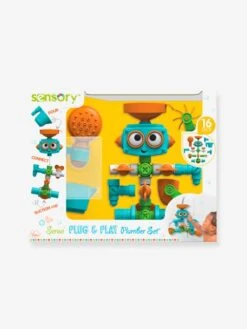 Robot De Bain Multi-activités INFANTINO Multicolore - Infantino -Petite Vie Soldes robot de bain multi activites infantino 1