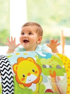 Rouleau Jungle Peek & Roll - INFANTINO Multicolore - Infantino -Petite Vie Soldes rouleau jungle peek roll infantino 2