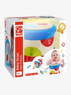 Tambour Pour Bébé HAPE Rouge - Hape -Petite Vie Soldes tambour pour bebe hape 3