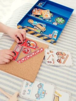 Tap Tap Véhicules DJECO Blanc - Djeco -Petite Vie Soldes tap tap vehicules djeco 3