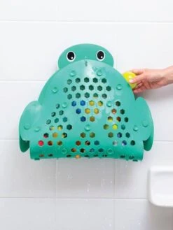 Tapis De Bain Et Rangement 2 En 1 INFANTINO Bleu - Infantino -Petite Vie Soldes tapis de bain et rangement 2 en 1 infantino 3