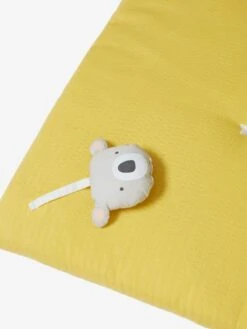 Tapis D'éveil En Lange Sans Arche Tropik Moutarde - Vertbaudet -Petite Vie Soldes tapis deveil en lange sans arche tropik 5