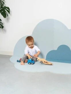 Tapis D'éveil Nuage Large - QUUT Bleu Ciel - Quut -Petite Vie Soldes tapis deveil nuage large quut 1