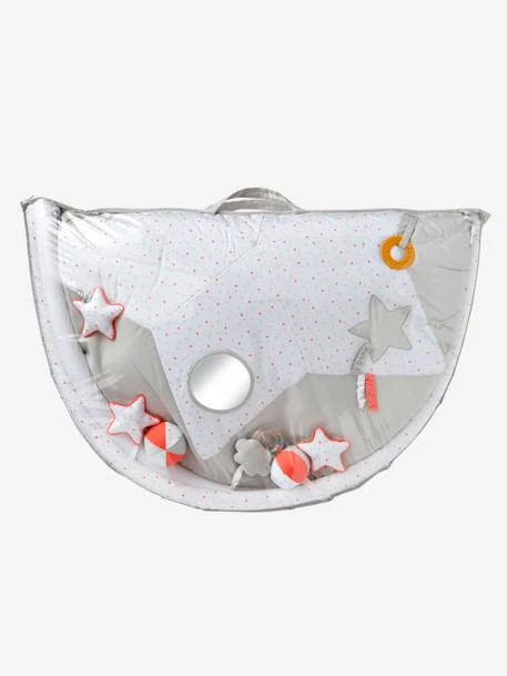 Tapis D'éveil Pluie D'étoiles Blanc Imprimé - Vertbaudet 7 Tapis D'éveil Pluie D'étoiles Blanc Imprimé - Vertbaudet – Image 5