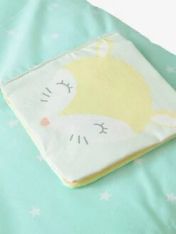 Tapis D'éveil Souple Funny Baby Vert D'eau Imprimé - Vertbaudet -Petite Vie Soldes tapis deveil souple funny baby 1