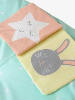 Tapis D'éveil Souple Funny Baby Vert D'eau Imprimé - Vertbaudet -Petite Vie Soldes tapis deveil souple funny baby 2