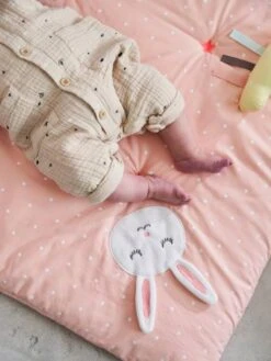 Tapis D'éveil Souple Sans Arche Sweet Fun Rose Imprimé - Vertbaudet -Petite Vie Soldes tapis deveil souple sans arche sweet fun 1