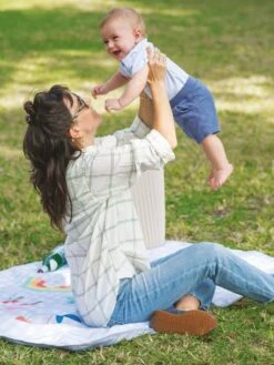 Tapis D'extérieur TAFTOYS Gris - Taf Toys -Petite Vie Soldes tapis dexterieur taftoys 2