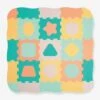 Tapis Géométrique Touch LUDI Multicolore - Ludi -Petite Vie Soldes tapis geometrique touch ludi
