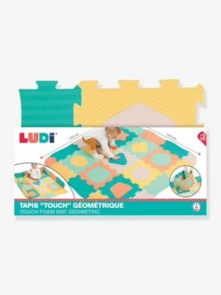 Tapis Géométrique Touch LUDI Multicolore - Ludi -Petite Vie Soldes tapis geometrique touch ludi 2