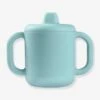 Tasse D'apprentissage BEABA En Silicone Bleu - Beaba -Petite Vie Soldes tasse dapprentissage beaba en silicone