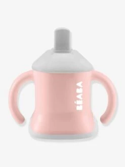 Tasse D'apprentissage BEABA 'Evoluclip' 3 En 1 Old Pink - Beaba -Petite Vie Soldes tasse dapprentissage beaba evoluclip 3 en 1 2