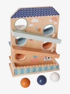 Toboggan à Balles En Bois FSC® Multicolore - Vertbaudet -Petite Vie Soldes toboggan a balles en bois fsc 4