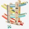 Toboggan à Voitures En Bois FSC® Multicolore - Vertbaudet -Petite Vie Soldes toboggan a voitures en bois fsc