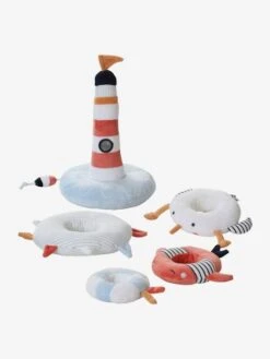 Tour à Empiler En Tissu LEON SUR LE PONTON Multicolore - Vertbaudet 11 Tour à Empiler En Tissu LEON SUR LE PONTON Multicolore - Vertbaudet -Petite Vie Soldes tour a empiler en tissu leon sur le ponton 3