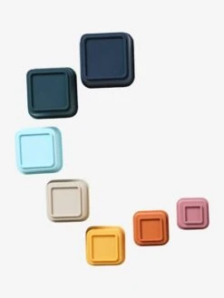 Tour De Cubes En Silicone Multicolor - Vertbaudet -Petite Vie Soldes tour de cubes en silicone 4