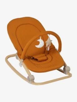Transat Avec Arche Babydream Curry - Vertbaudet -Petite Vie Soldes transat avec arche babydream 3