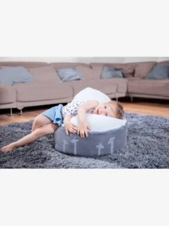 Transat Et Pouf Doomoo Nid BABYMOOV Blanc / Gris - Babymoov -Petite Vie Soldes transat et pouf doomoo nid babymoov 5
