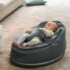 Transat Et Pouf Doomoo Seat’n Swing BABYMOOV Avec Balancelle Intégrée Rose - Babymoov -Petite Vie Soldes transat et pouf doomoo seatn swing babymoov avec balancelle integree