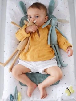 Trio De Poupées En Lin Multicolore - Vertbaudet -Petite Vie Soldes trio de poupees en lin 1