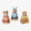 Trio De Tours à Empiler En Bois FSC® Bois - Vertbaudet -Petite Vie Soldes trio de tours a empiler en bois fsc
